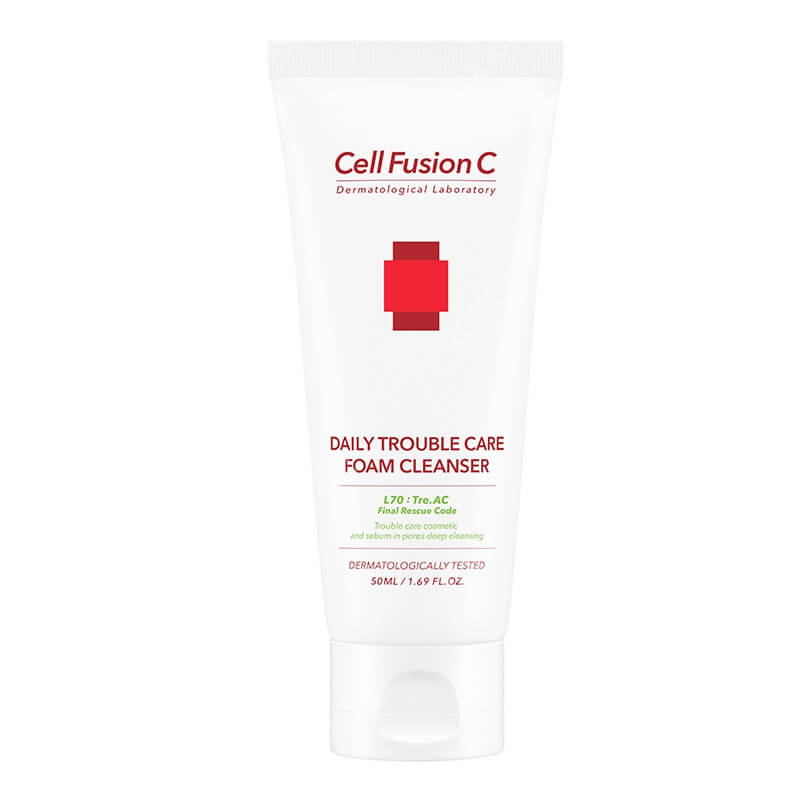 Cell Fusion C Daily Trouble Care Foam Cleanser Pianka oczyszczająca do skóry tłustej, problematycznej 130 ml