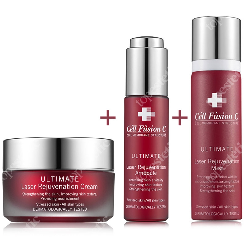 Cell Fusion C Ultimate Set ZESTAW Krem 30 ml + Serum 30 ml + Mgiełka 60 ml