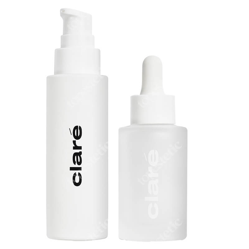 Clare Face Lotion + Basic Serum ZESTAW Nawilżający lotion do twarzy 50 ml + Serum z Matrixylem i kwasem hialuronowym 30 ml
