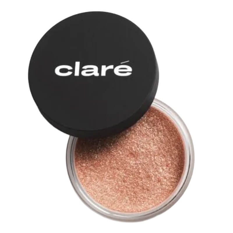 Clare Magic Dust Puder rozświetlający (kolor Peachy Gold 14) 4 g