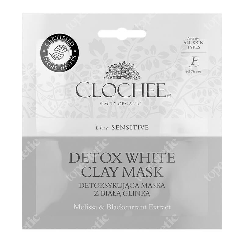 Clochee Detox White Clay Mask Detoksykująca maska z białą glinką 2x6 ml
