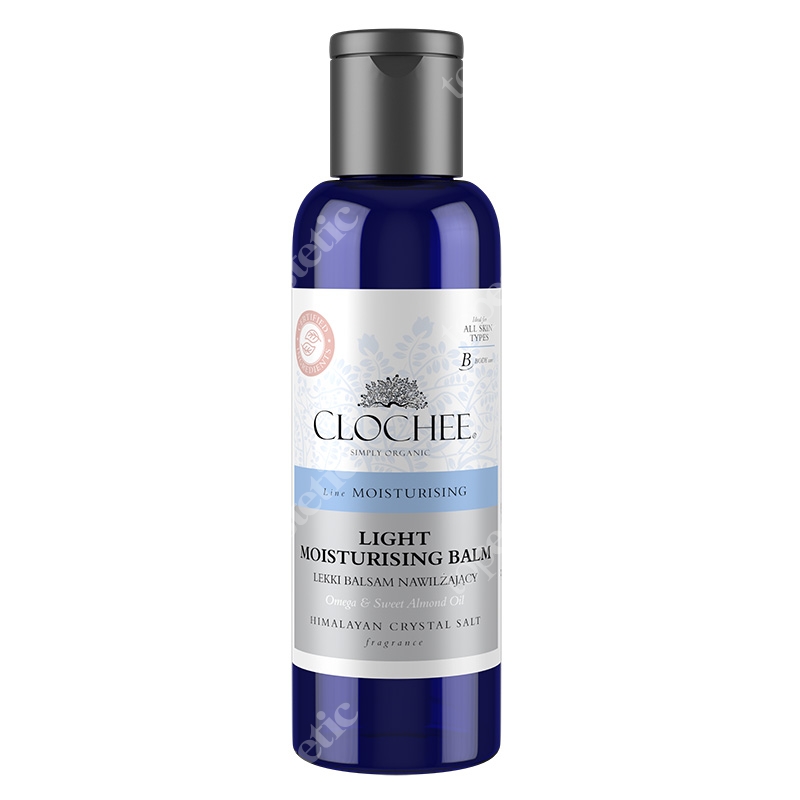 Clochee Light Moisturising Balm Himalayan Crystal Salt Lekki balsam nawilżający sól himalajska 100 ml