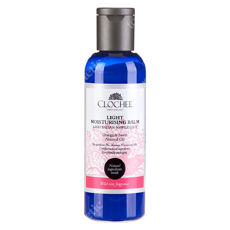 Clochee Light Moisturising Balm Lekki balsam nawilżający - dzika róża 100 ml