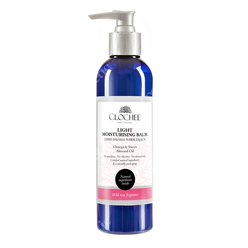 Clochee Light Moisturising Balm Lekki balsam nawilżający-dzika róża 250 ml