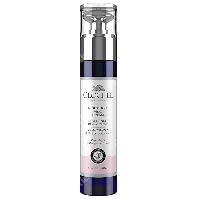 Clochee Night Dose Wit.C Cream Wzmacniający krem na noc z wit. C 50 ml