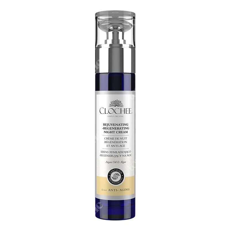 Clochee Rejuvenating-Regenerating Night Cream Krem odmładzająco-regenerujący na noc 50 ml