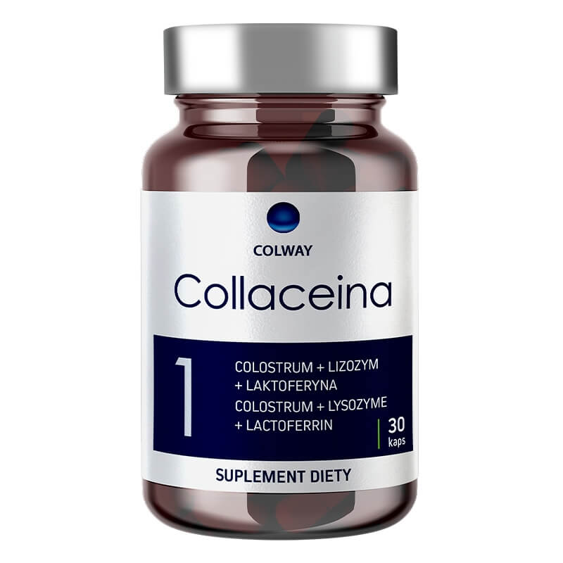 Colway Collaceina 1 Colostrum, lizozym i laktoferyna 30 kaps.