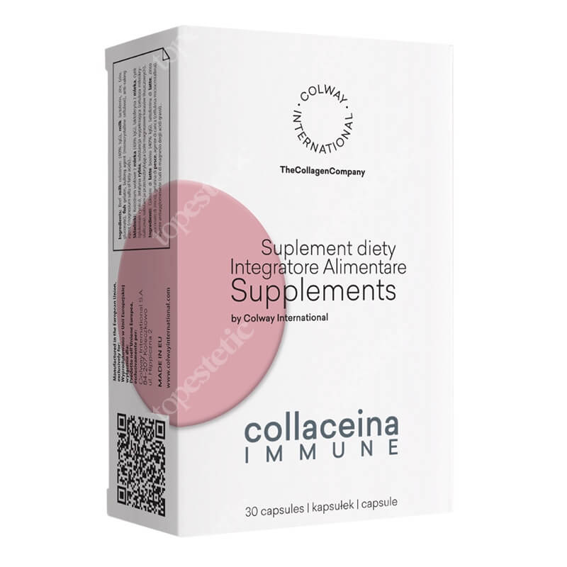 Colway International Collaceina Immune Kolostrum, laktoferyna i cynk 30 szt