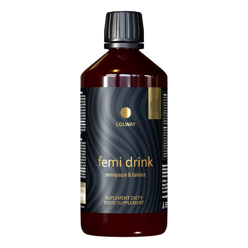 Colway International Femi Drink Menopause and Balance Suplement diety 500 ml