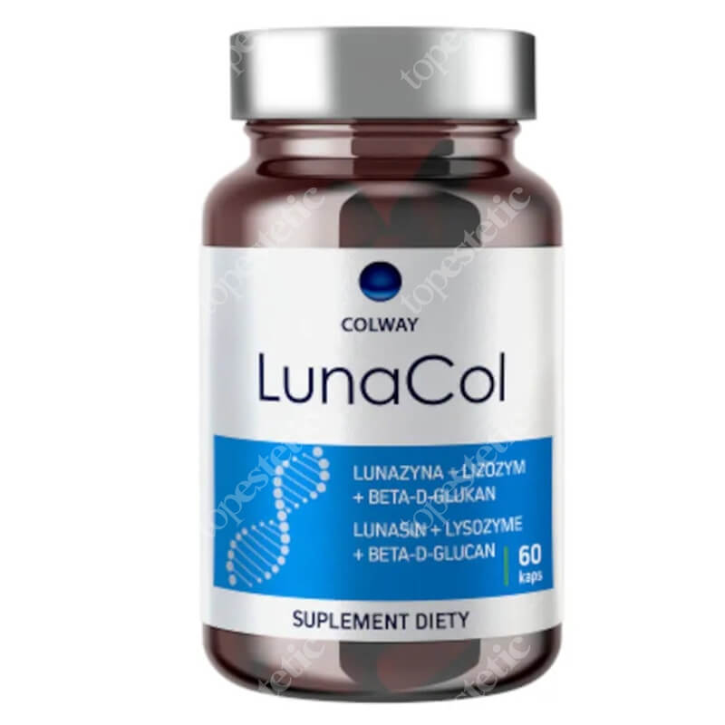 Colway LunaCol Suplement diety Lunazyna, Lizozym, Beta-D-Glukan 60 kaps.