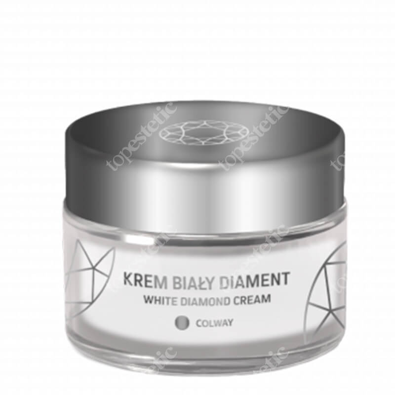 Colway White Diamond Cream Bogaty i jednocześnie lekki kolagenowy krem na dzień 50 ml