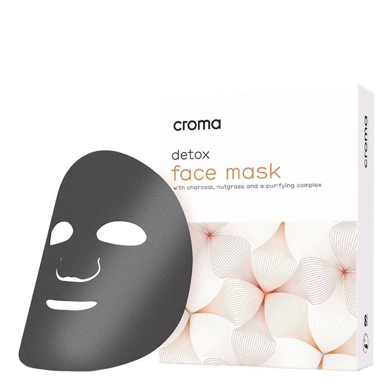 Croma Detox Face Mask Detoksykująca maska na twarz 8 szt