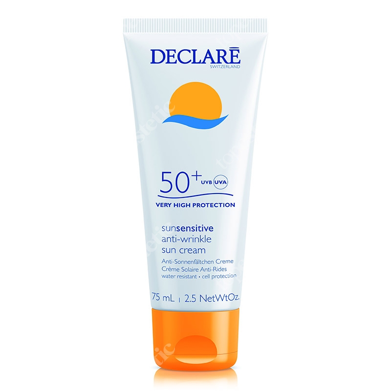 Declare Anti-Wrinkle Sun Cream SPF 50+ Przeciwzmarszczkowy krem SPF 50+ 75 ml