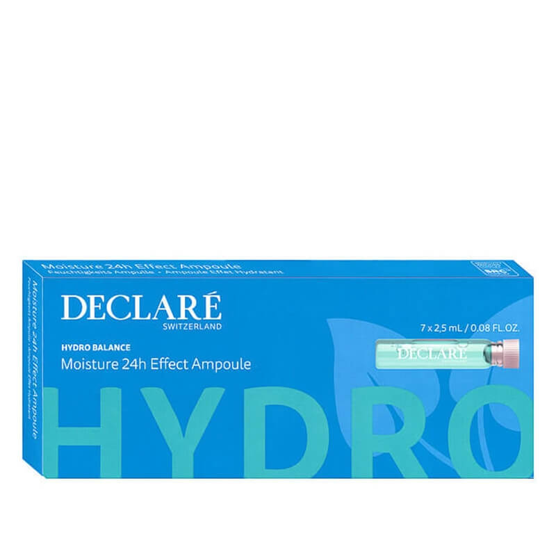 Declare Hydro Balance Moisture 24h Effect Ampoule Hydro Balance Ampułki nawilżające 7x 2,5 ml