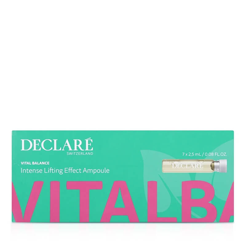 Declare Vital Balance Intense Lifting Effect Ampoule Vital Balance Ampułki liftingujące 7 x 2,5 ml