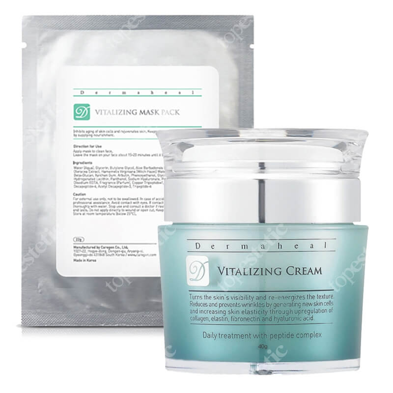 Dermaheal Vitalizing Set ZESTAW Krem rewitalizujący 40 g + Maska rewitalizująca 22 g