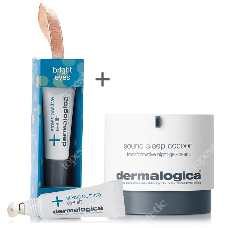Dermalogica Night Out Skin Fit ZESTAW Kremowo – żelowa aktywna maska 10 ml + Krem-żel 50 ml