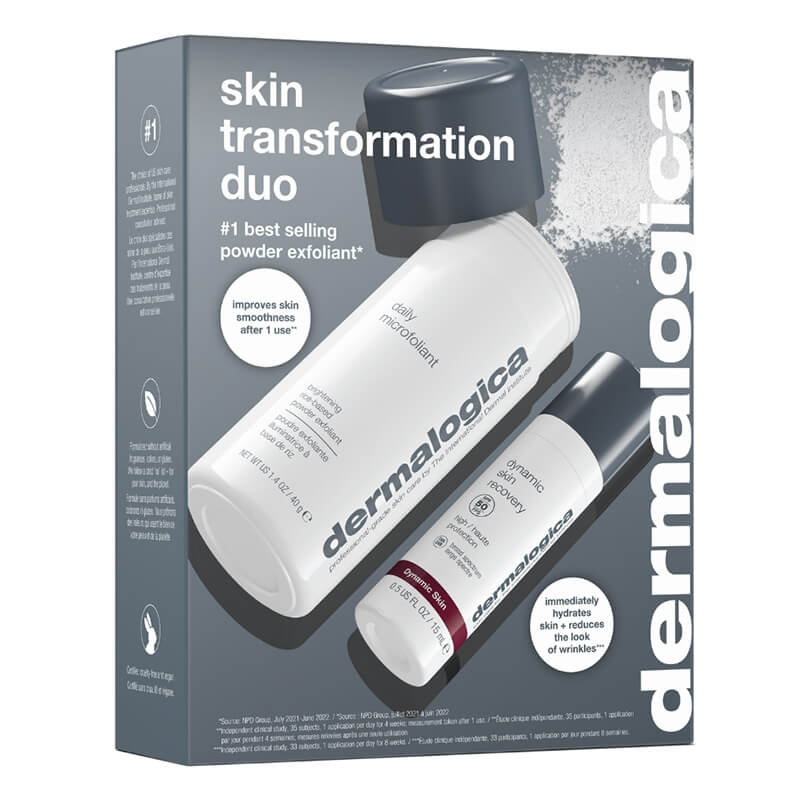 Dermalogica Skin Transformation Duo ZESTAW Enzymatyczny puder ryżowy 40 g + Ochronny krem regenerujący z filtrem 15 ml