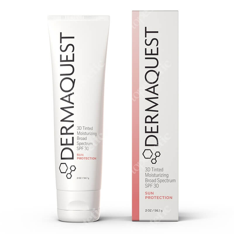 Dermaquest 3D Tinted Moisturizing Broad Spectrum SPF 30 Trójwymiarowy, ekskluzywny krem fotoprotekcyjny o pełnym spektrum ochrony 57 g