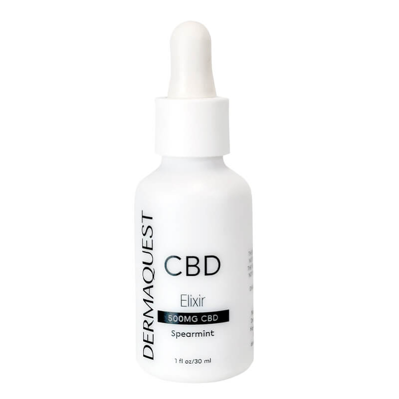 Dermaquest CBD Elixir Spermint Substancja o szerokim wachlarzu terapeutycznym 30 ml