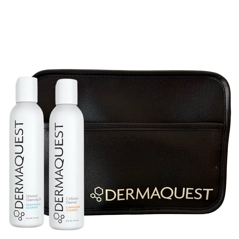 Dermaquest Skin Barrier and Antioxidant Health Duo ZESTAW Wzmacniający żel do mycia z kwasem alfa- liponowym i witaminą C 177 ml + Terapeutyczny olejek myjący do twarzy i oczu 177 ml