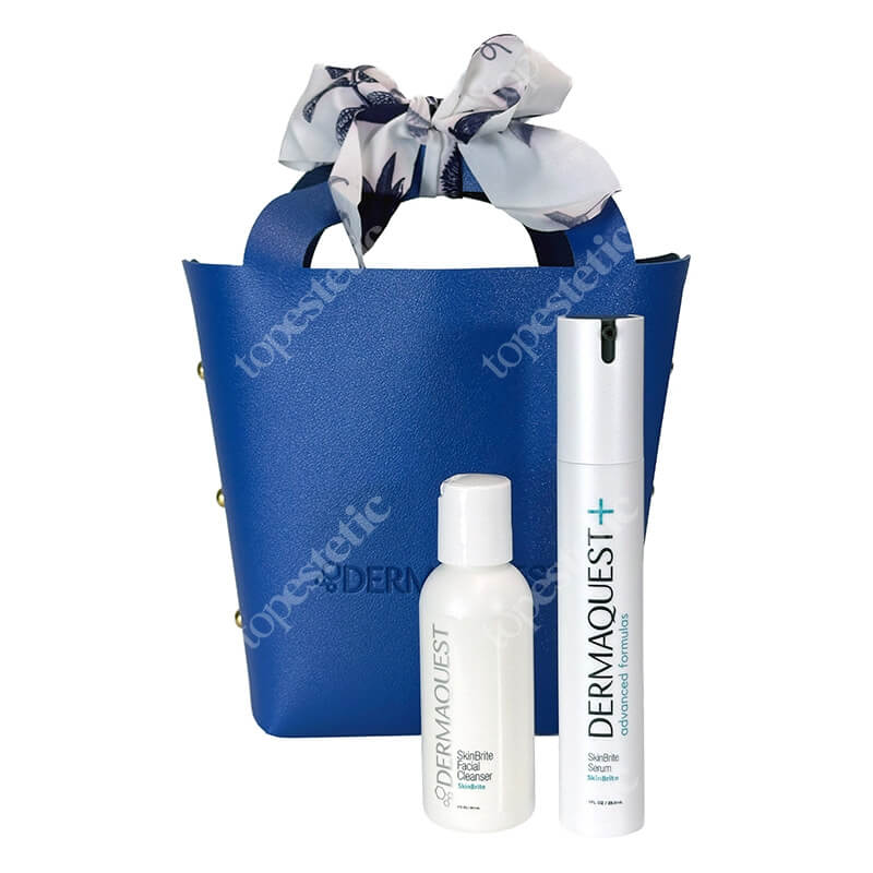 Dermaquest SkinBrite Serum + SkinBrite Facial Cleanser ZESTAW Serum z inhibitorami tyrozynazy na oporne i nawracające przebarwienia 30 ml + Rozjaśniający żel do mycia twarzy 60 ml