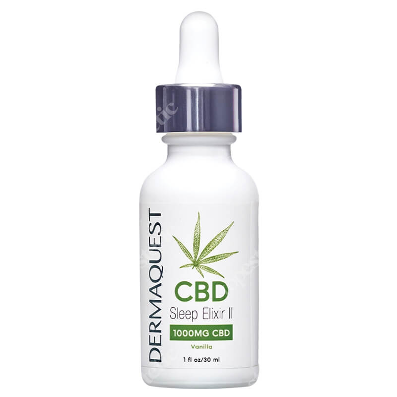 Dermaquest CBD Sleep Elixir II Eliksir nocny dawka 1000 mg 30 ml