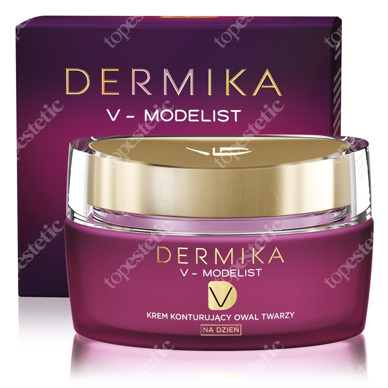 Dermika Face Oval Modelling Day Cream 60+ Krem konturujący owal twarzy na dzień 50 ml