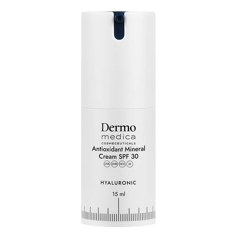 Dermomedica Antioxidant Mineral Cream SPF 30 Przeciwstarzeniowy krem antyoksydacyjny z filtrem 15 ml