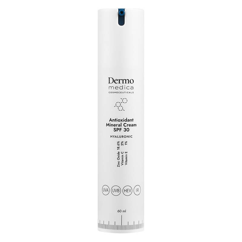 Dermomedica Antioxidant Mineral Cream SPF 30 Przeciwstarzeniowy krem antyoksydacyjny z filtrem 60 ml