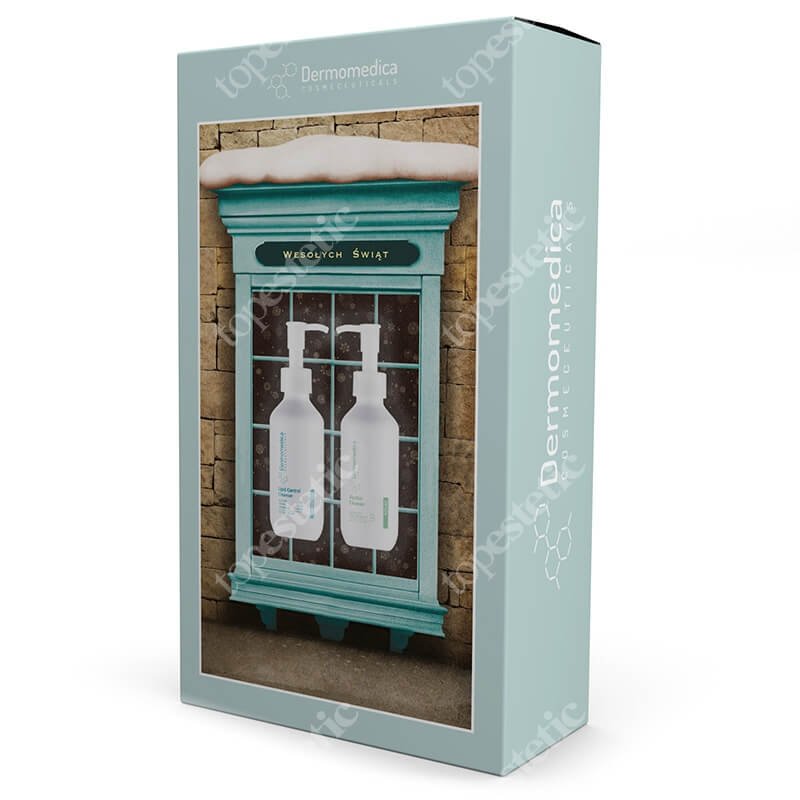 Dermomedica Blask i Czysta Skóra ZESTAW Olejek myjący 150 ml + Żel do mycia z kwasem azelainowym 150 ml