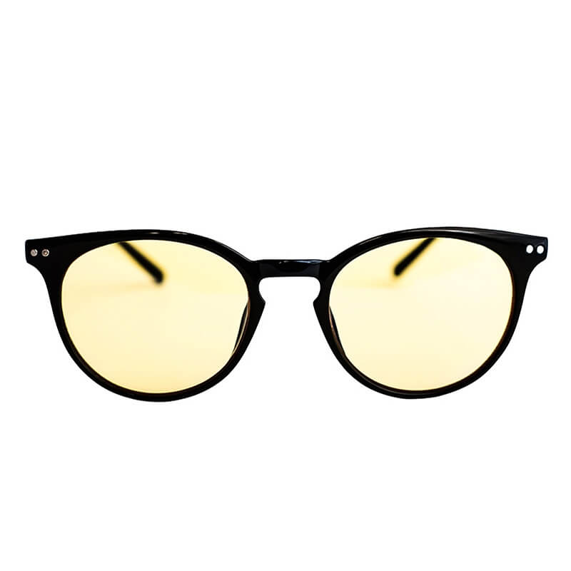 Dermomedica Glasses Yellow Audrey Okulary z soczewkami wspierającymi rytm okołodobowy 1 szt