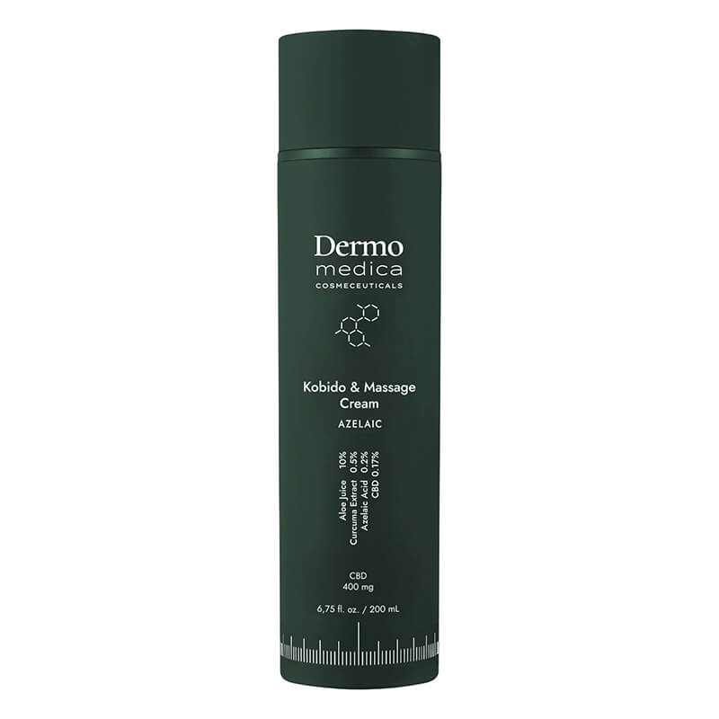Dermomedica Kobido and Massage CBD Cream Preparat do masażu profesjonalnego ciała i twarzy 200 ml