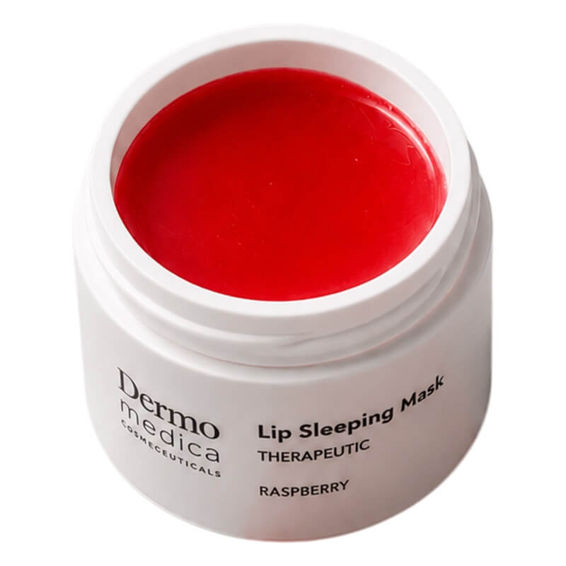 Dermomedica Lip Sleeping Mask Raspberry Luksusowa maska regenerująca do ust 14 g