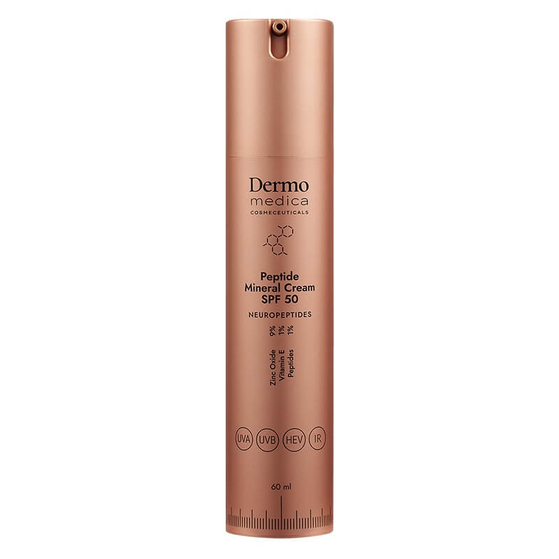 Dermomedica Peptide Mineral Cream SPF 50 Peptydowy krem z wysoką ochroną mineralną 60 ml