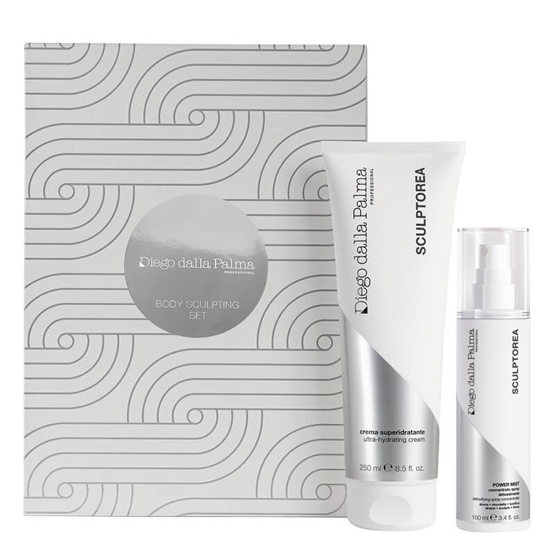 Diego dalla Palma Body Sculpting Set ZESTAW Odtruwający booster modelujący 100 ml + Krem ultra-nawilżający do ciała 250 ml