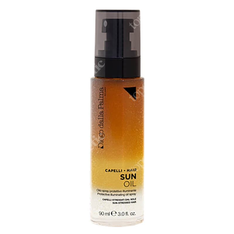 Diego dalla Palma Protective Illuminating Oil Spray Hair Rozświetlający suchy olejek do włosów z ochroną UVA/UVB 90 ml