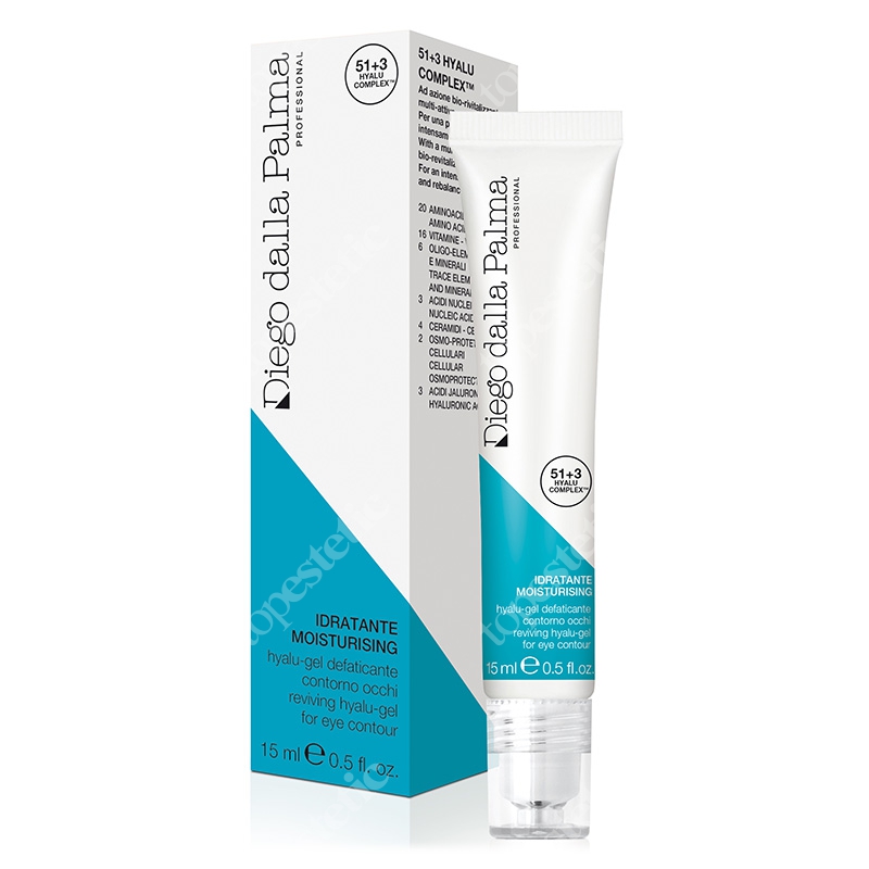 Diego dalla Palma Reviving Hyalu Gel For Eye Contour Odżywczy żel hialuronowy na okolicę oczu 15 ml