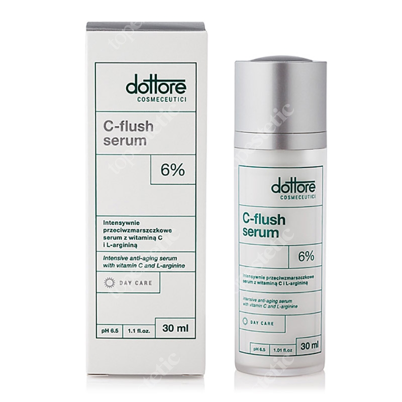 Dottore C-flush Serum Intensywnie przeciwzmarszczkowe serum z 6% witaminą C 30 ml
