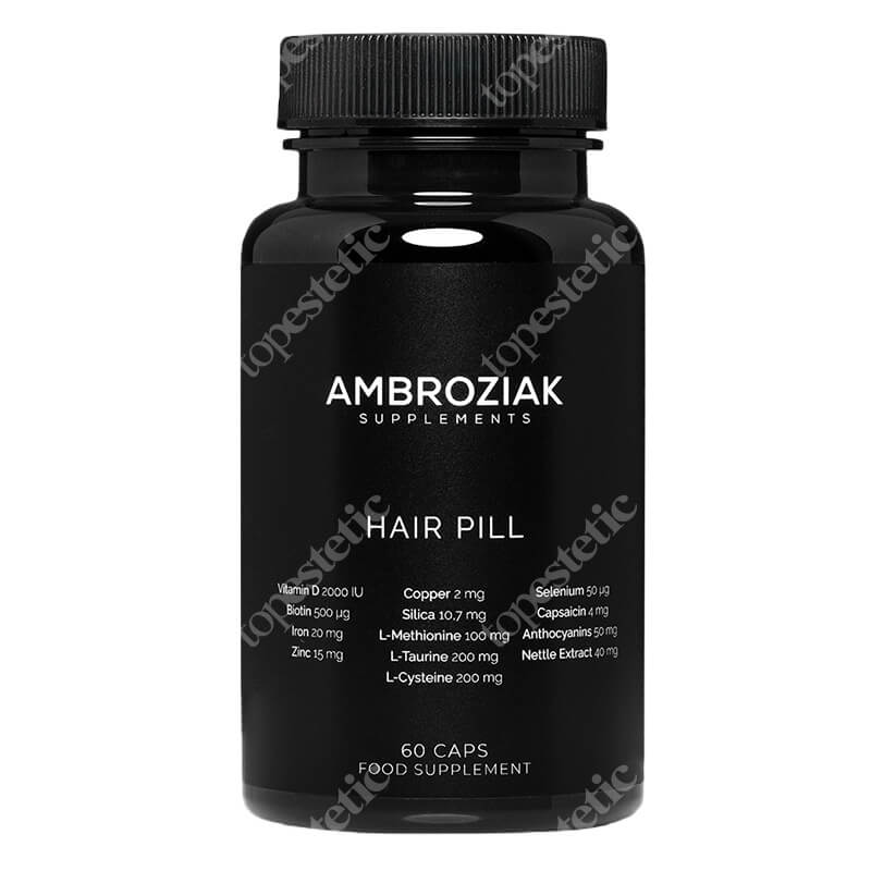 Dr Ambroziak Hair Pill Suplement diety wzmacniający włosy 60 kaps