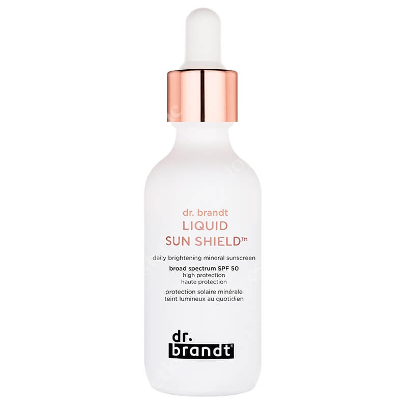 Dr Brandt Liquid Sun Shield SPF 50 Rozjaśniający mineralny filtr przeciwsłoneczny 50 ml