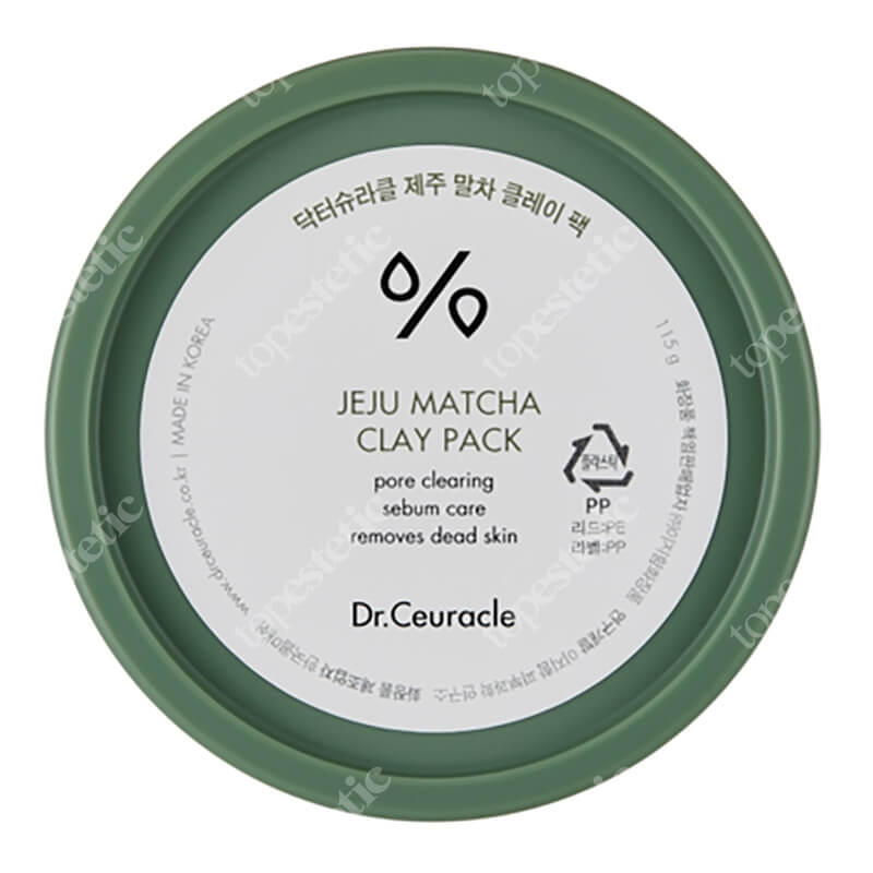 Dr Ceuracle Jeju Matcha Clay Pack Maska typu “wash-off” na bazie glinki i ekstraktu z zielonej herbaty 115 g