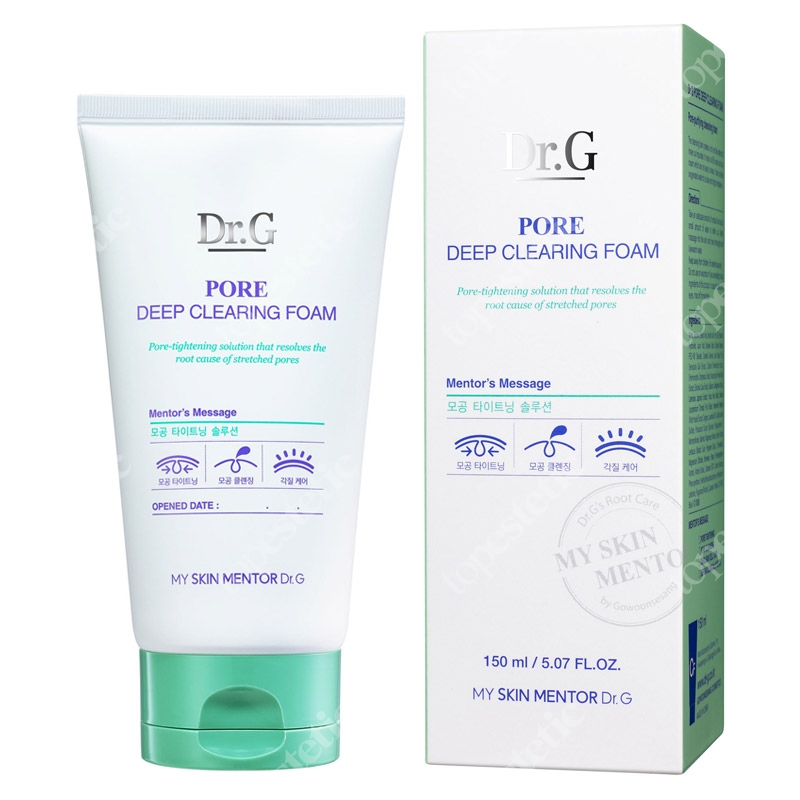 Dr G Pore Deep Clearing Foam Delikatnie myjąca pianka do każdego typu skóry 150 ml