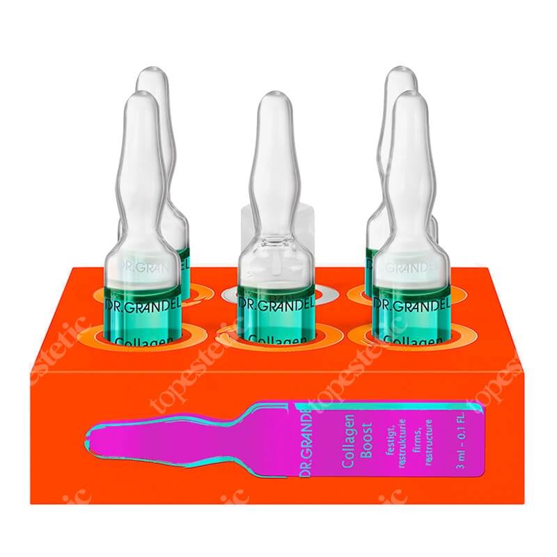 Dr Grandel Collagen Boost Pop Art Ampułka ujędrniająco-odbudowująca 5 x 3 ml