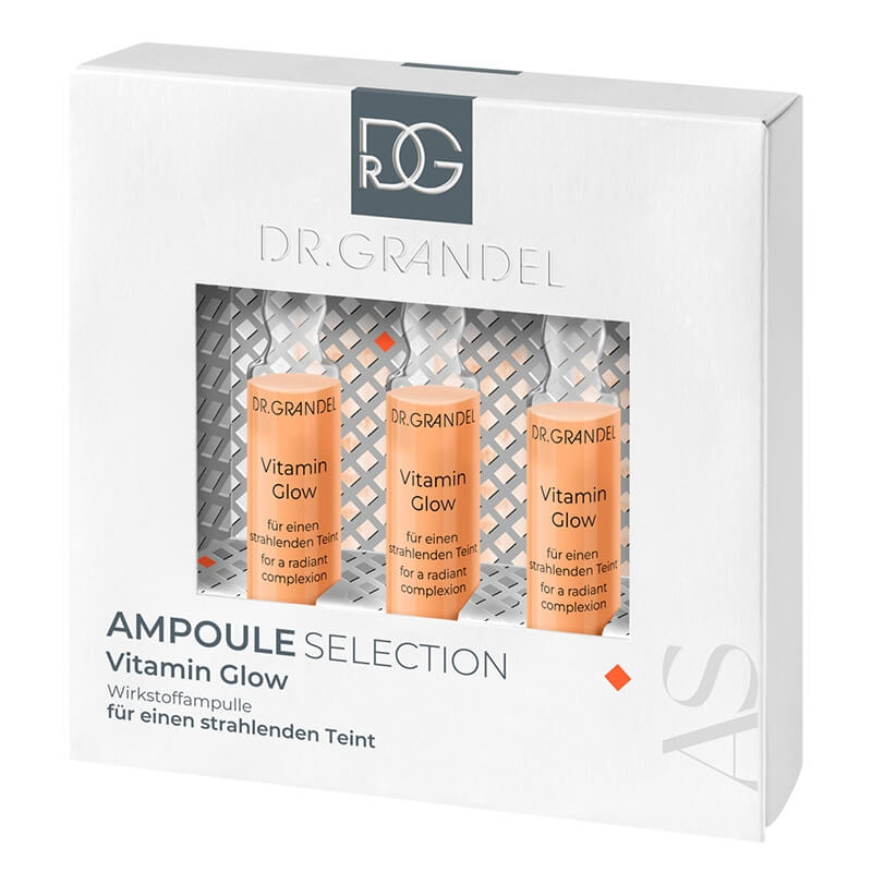 Dr Grandel Vitamin Glow Ampułki rewitalizujące, poprawiające blask skóry 3 x 3 ml