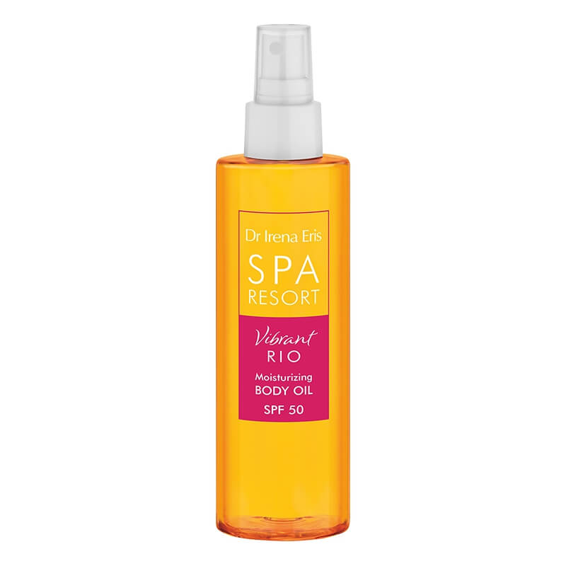 Dr Irena Eris Vibrant Rio Moisturizing Body Oil SPF 50 Nawilżający olejek do opalania SPF 50 200 ml