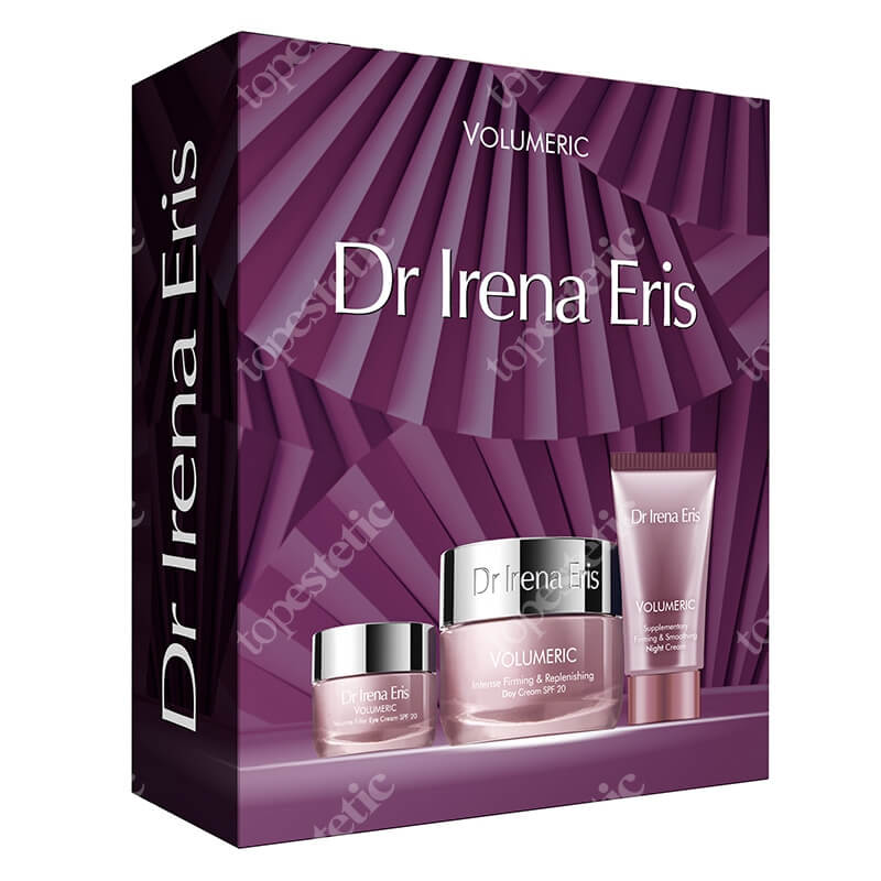 Dr Irena Eris Volumeric Set ZESTAW Krem na dzień SPF20 50 ml + Krem na noc 30 ml + Krem pod oczy 15 ml