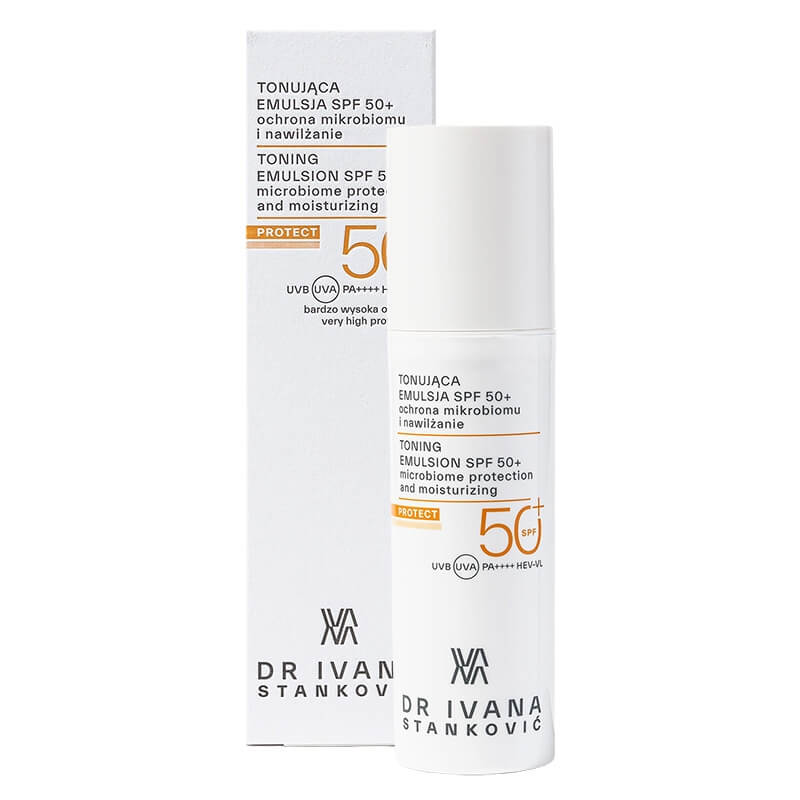 Dr Ivana Stanković Toning Emulsion SPF 50+ Tonująca emulsja z ochroną przeciwsłoneczną 50 ml