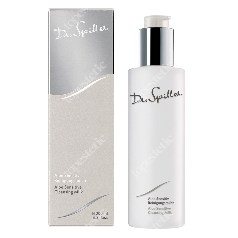 Dr Spiller Aloe Sensitive Cleansing Milk Mleczko oczyszczające z ekstraktem z aloesu – dla cery suchej, wrażliwej i skłonnej do podrażnień 200 m l