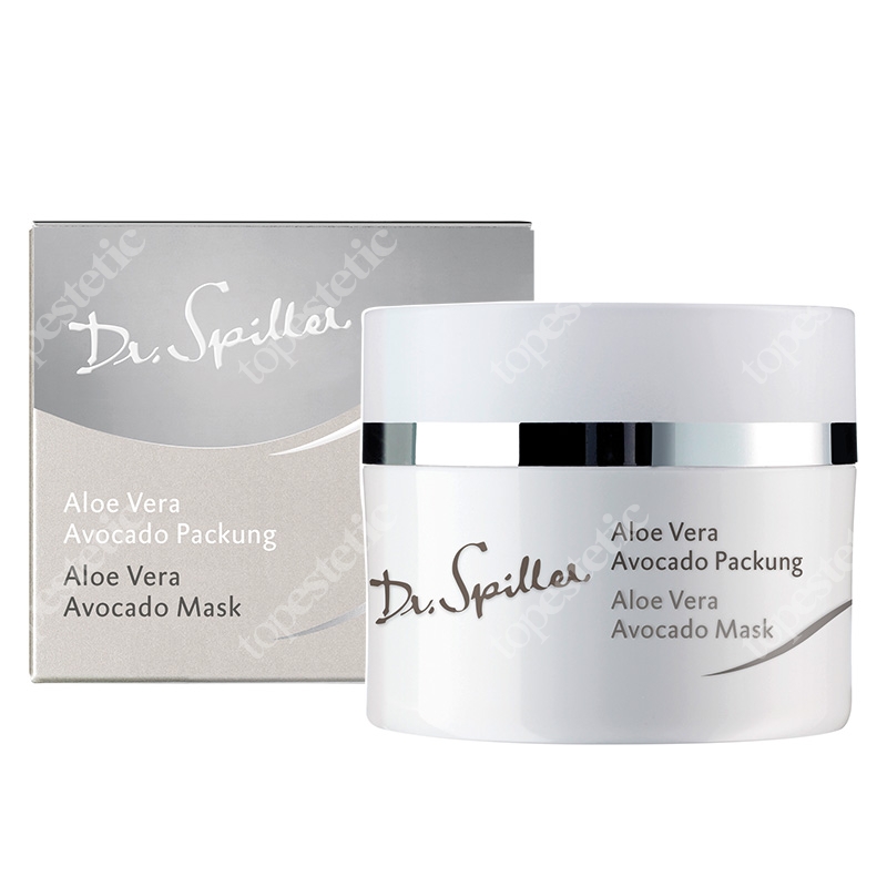 Dr Spiller Aloe Vera Avocado Mask Kremowa maska z ekstraktem z aloesu, oleju z awokado, masłem Shea i witaminą E, 50 ml
